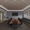 Ekena Millwork 33W x 33H x 38T Small Laird Decorative Fretwork Wood Ceiling Panels, Cherry CELW33X33X0375LRDCH - alternate 5
